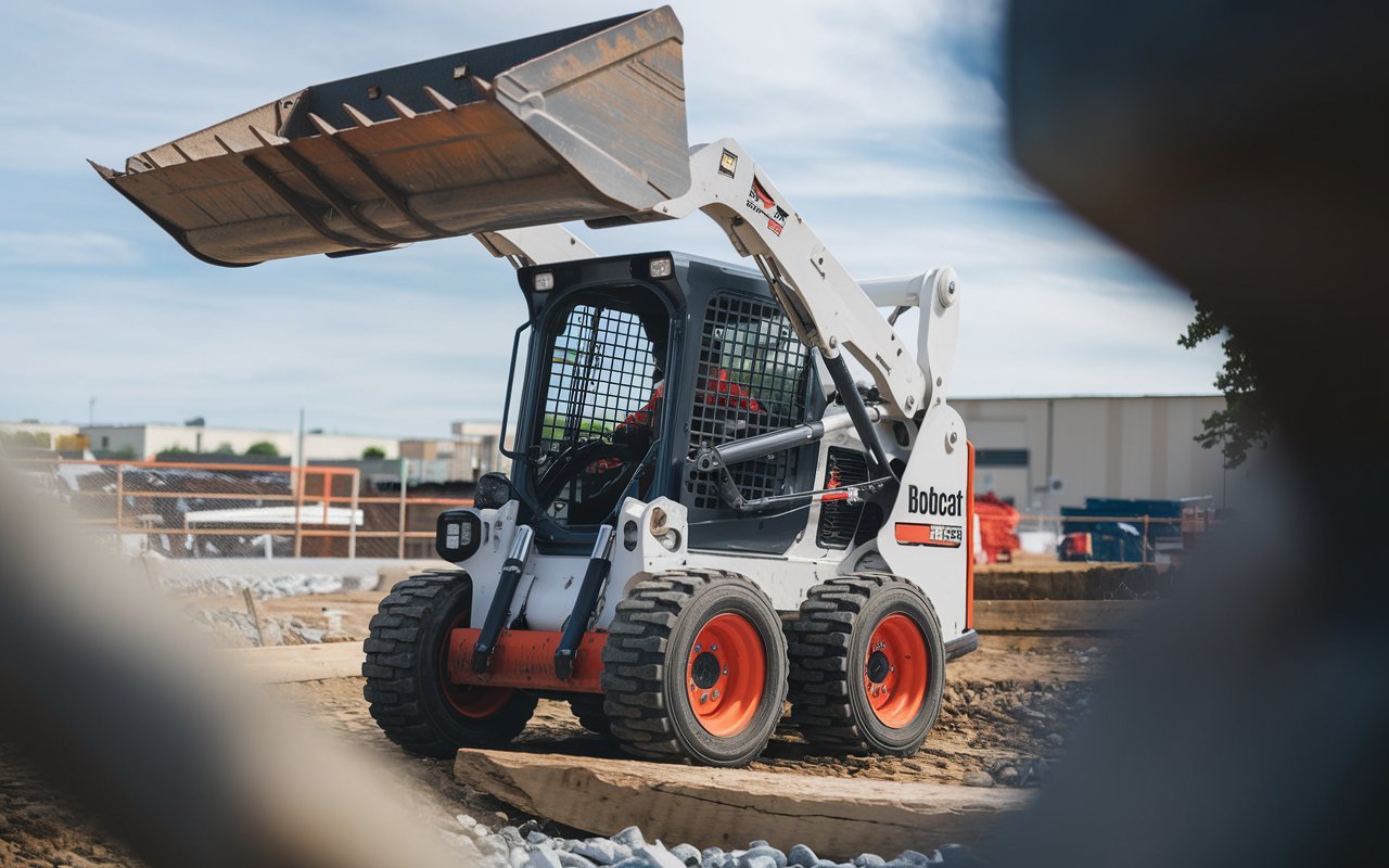 how lomg will a 743b bobcat run on a galion