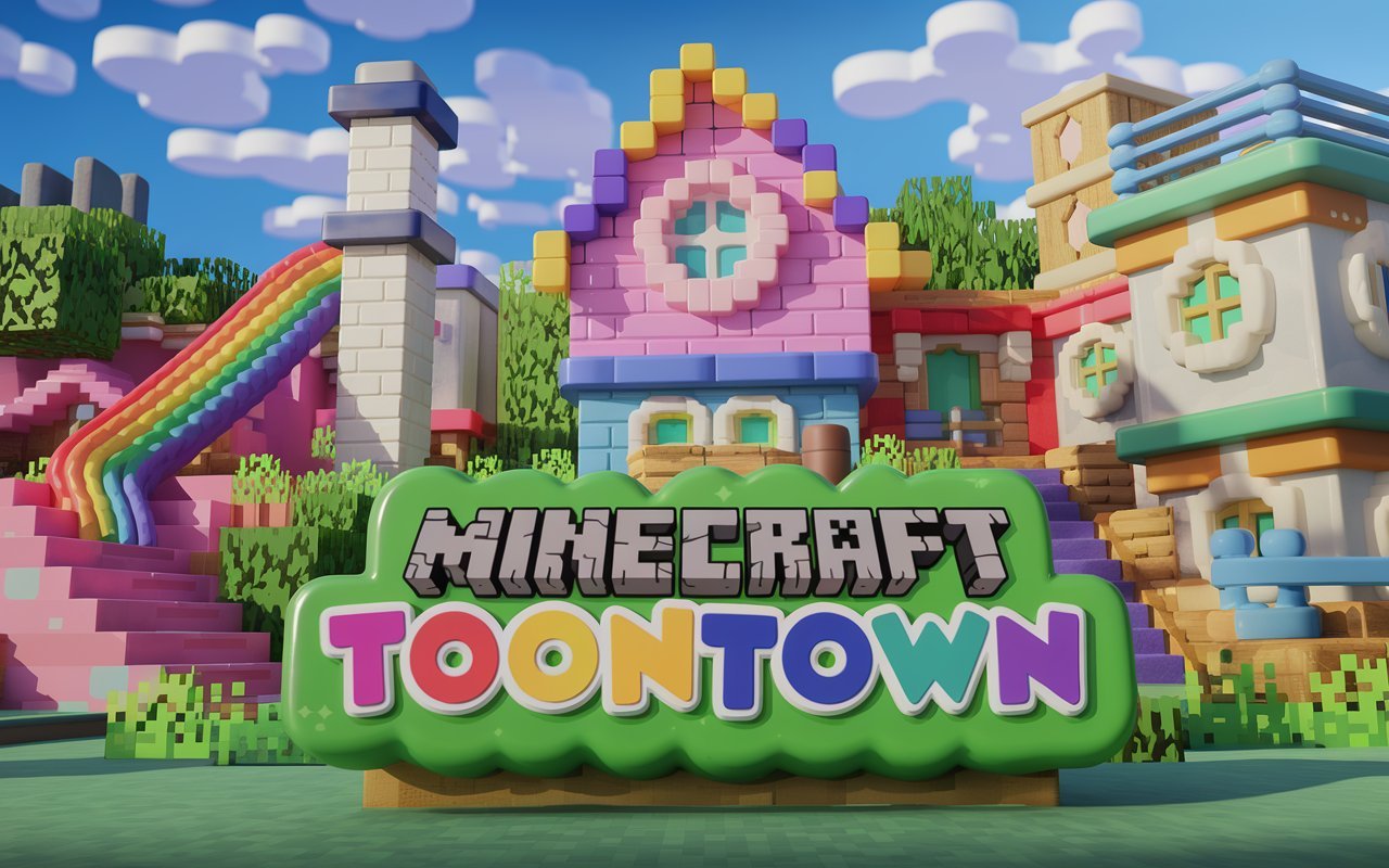 Minecraft Toontown pixel art